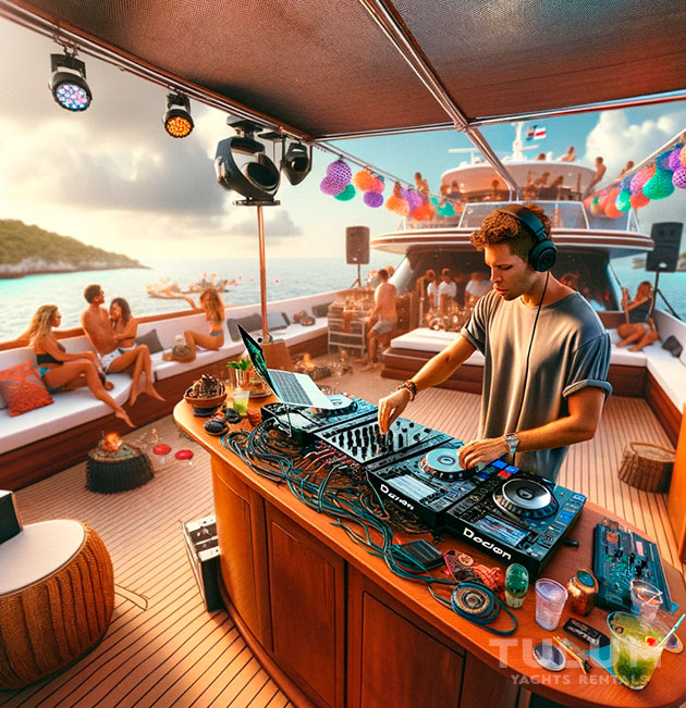 Tulum Yacht Party DJ Entertainment