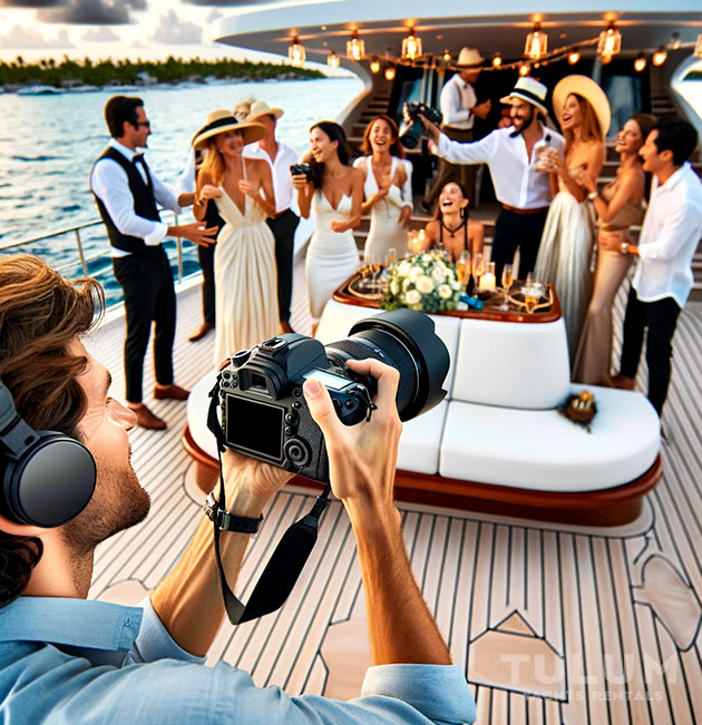 Photography at Your Tulum Yacht Party